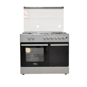 Von Cooker 4 Gas + 2 Electric - Silver