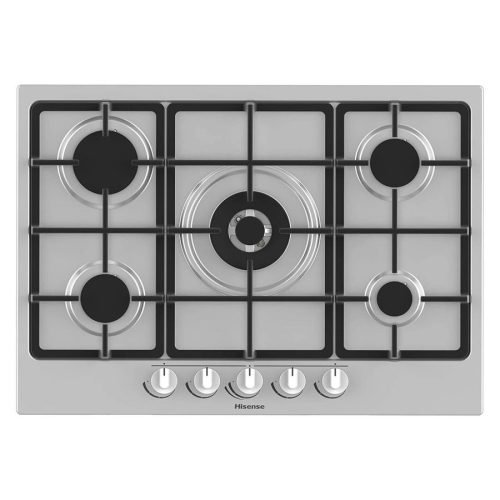 Hisense Built-in 90cm Hob 5 Gas Burner with Wok Burner HHU90GASS