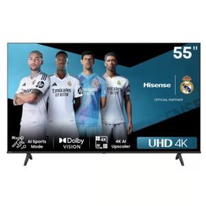 Hisense 55 Inch Smart 4K UHD Frameless TV 55A6